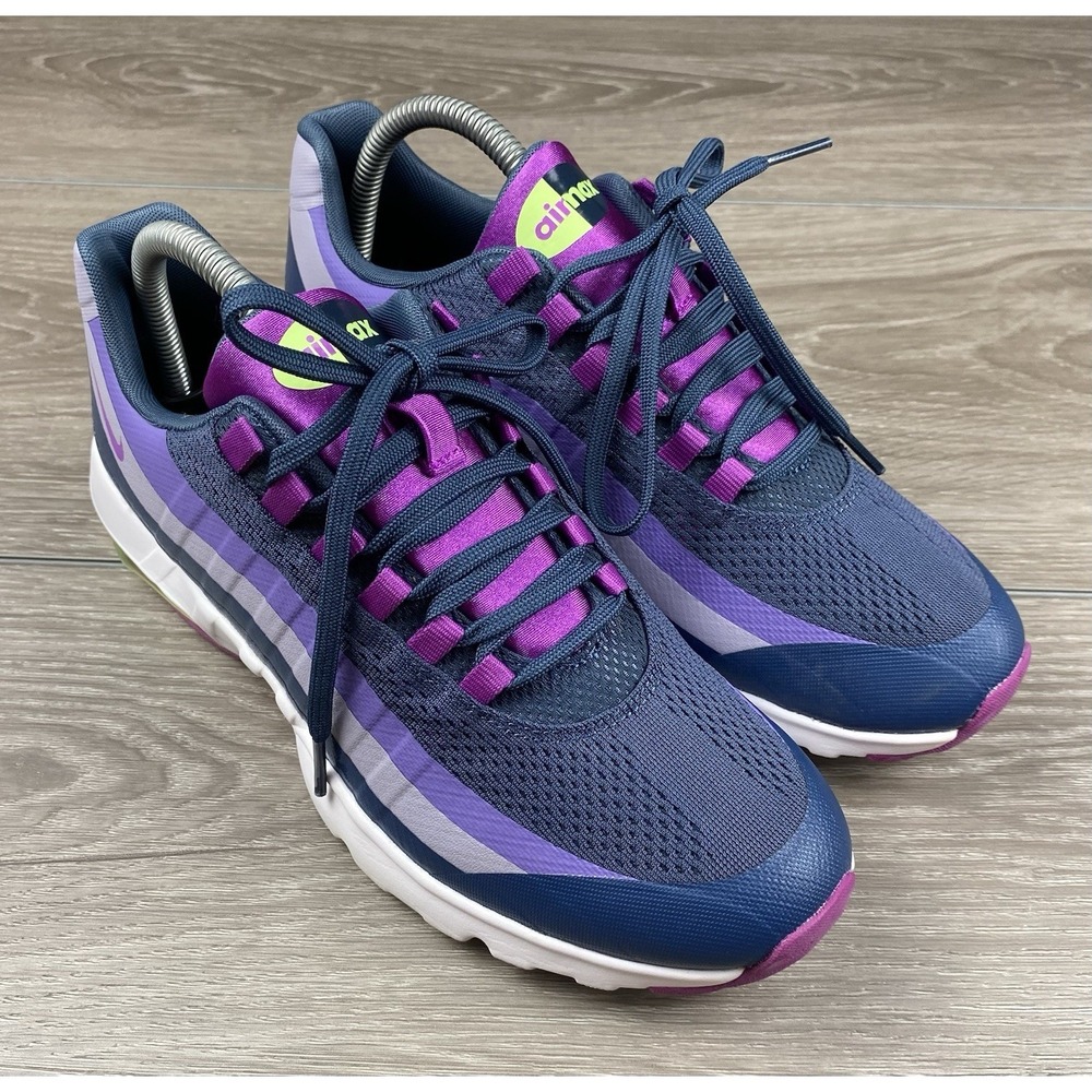 Nike Air Max Ultra Blue Purple Womens 8.5 Running Shoes 749212-400